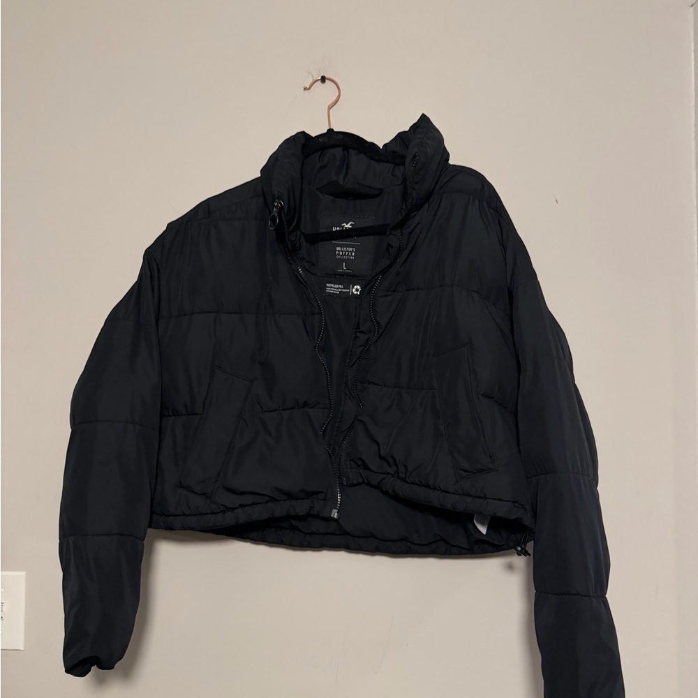 hollister puffer jacket